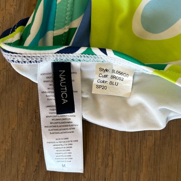 Nautica One Piece Swimsuit - Size M - Picture 2 of 4